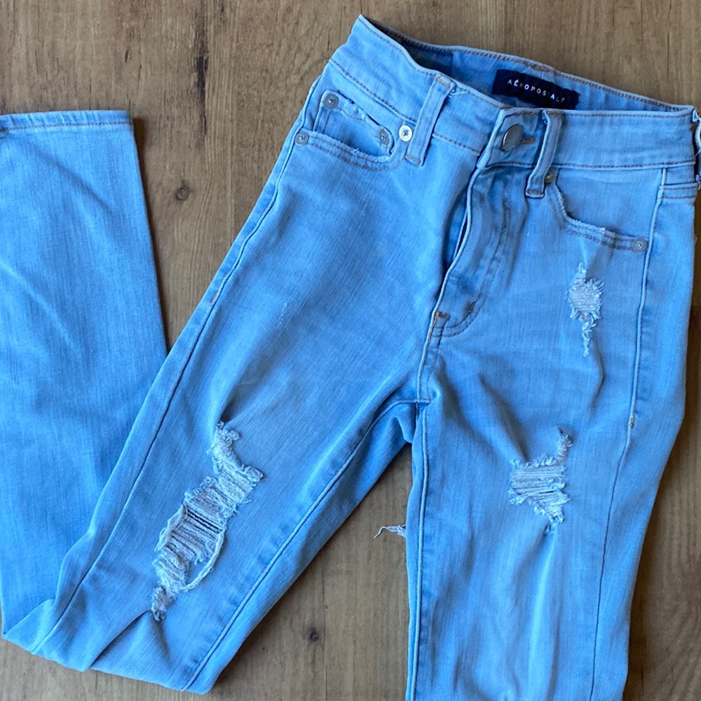 Aeropostale High Rise Jeggings 000Reg